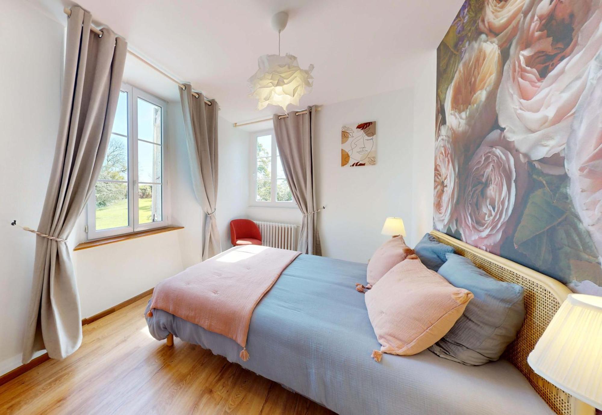 Bed and Breakfast Domaine De L'Eau Partie Carentan Zimmer foto